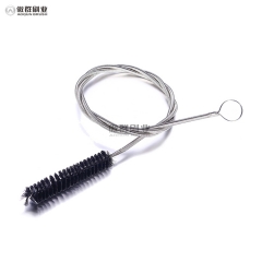 Flexible Kitchen Bathroom Shower Sewer Pipe Cleaner Coil Sink Drain Cleaning Brush