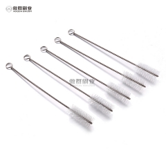 Laboratory Apparatus Small Long Cleaner Bottle Cleaning Test Tube Brushes with Soft Tip