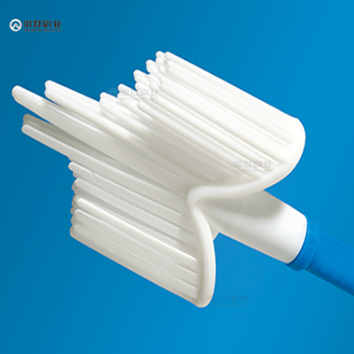 Disposable Sterile Cervical Brush for Pap Smear Soft Bristle Biocompatible